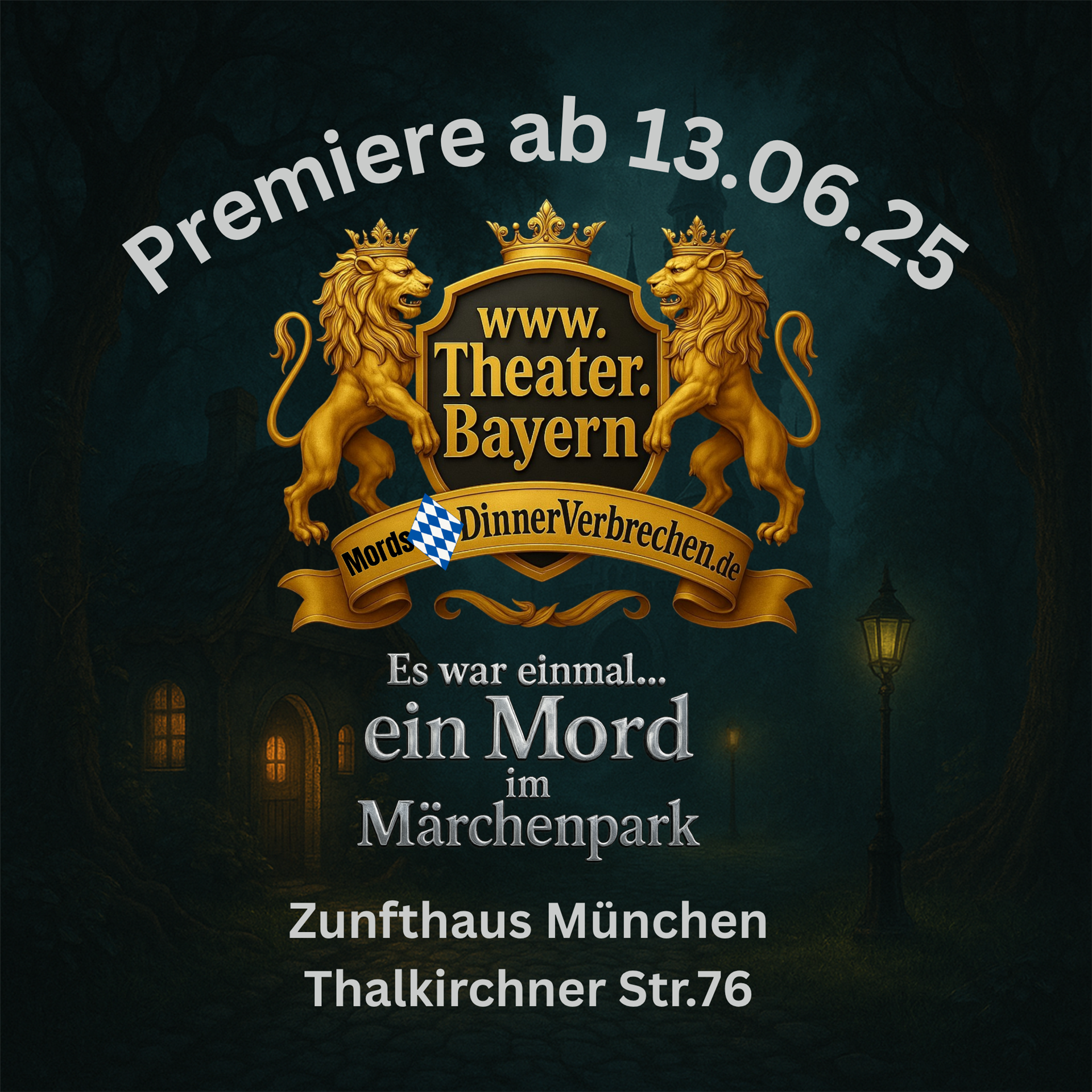 Plakat: Es war einmal... ein Mord im Märchenpark
