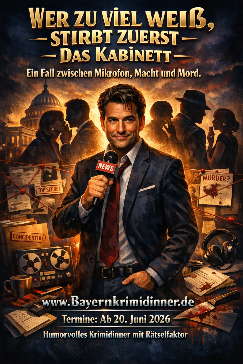 Szene aus dem Märchenpark-Krimidinner